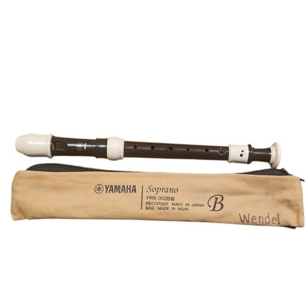 Yamaha YRS-302B Professional Rottenburgh Soprano Recorder Baroque w/ Pouch